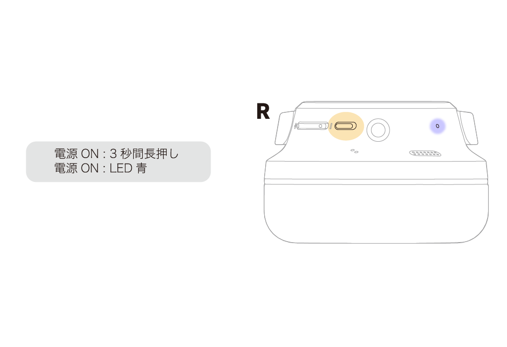 WA-V1/WA-V1-PNK】リセット方法